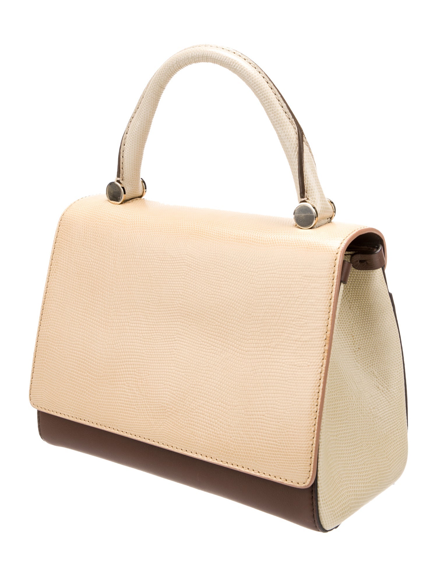 Max Mara Leather Top Handle Bag
